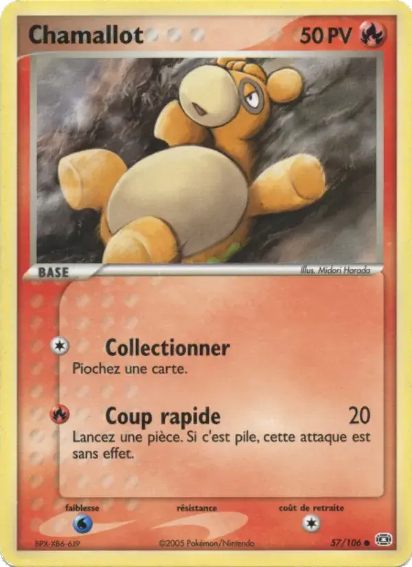 Chamallot - 57/107 - EX Émeraude
