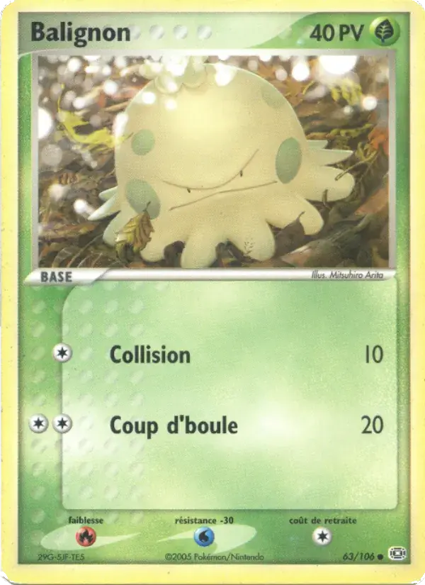 Balignon - 63/107 - EX Émeraude