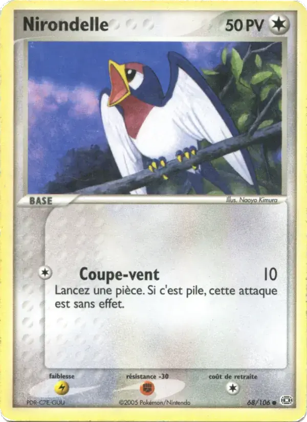 Nirondelle - 68/107 - EX Émeraude