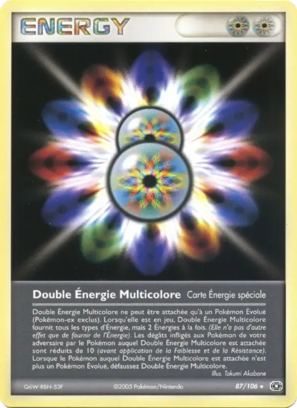 Double Énergie Multicolore - 87/107 - EX Émeraude