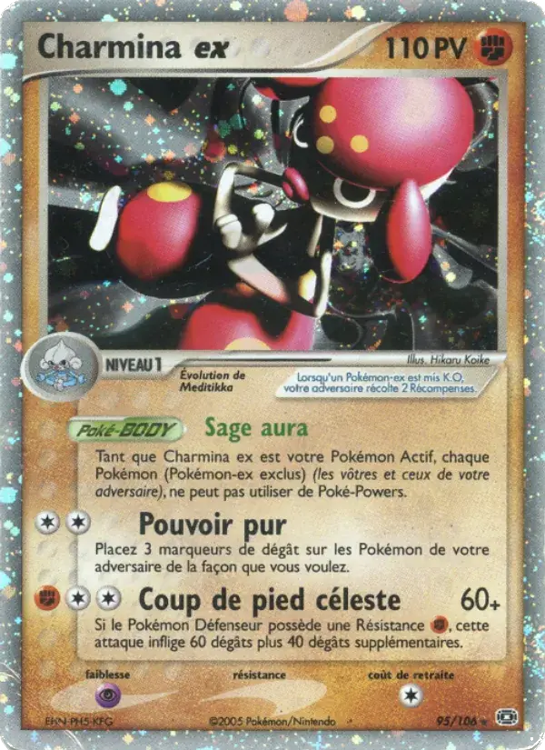 Charmina ex - 95/107 - EX Émeraude