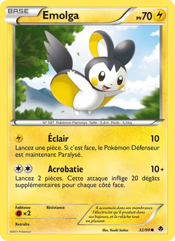 Emolga - 32/98 - Pouvoirs Émergents
