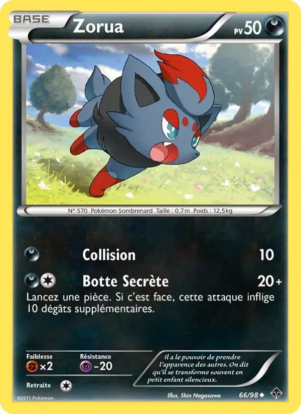 Zorua - 66/98 - Pouvoirs Émergents