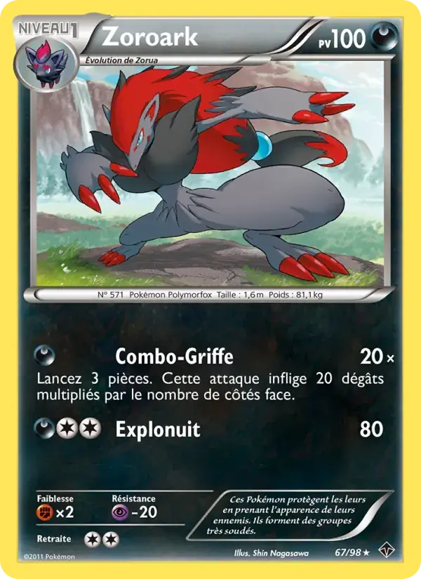 Zoroark - 67/98 - Pouvoirs Émergents