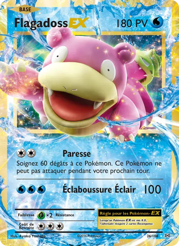 Flagadoss EX - 26/113 - Évolutions