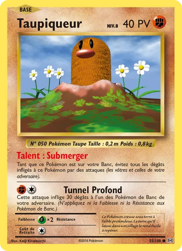 Taupiqueur - 55/113 - Évolutions