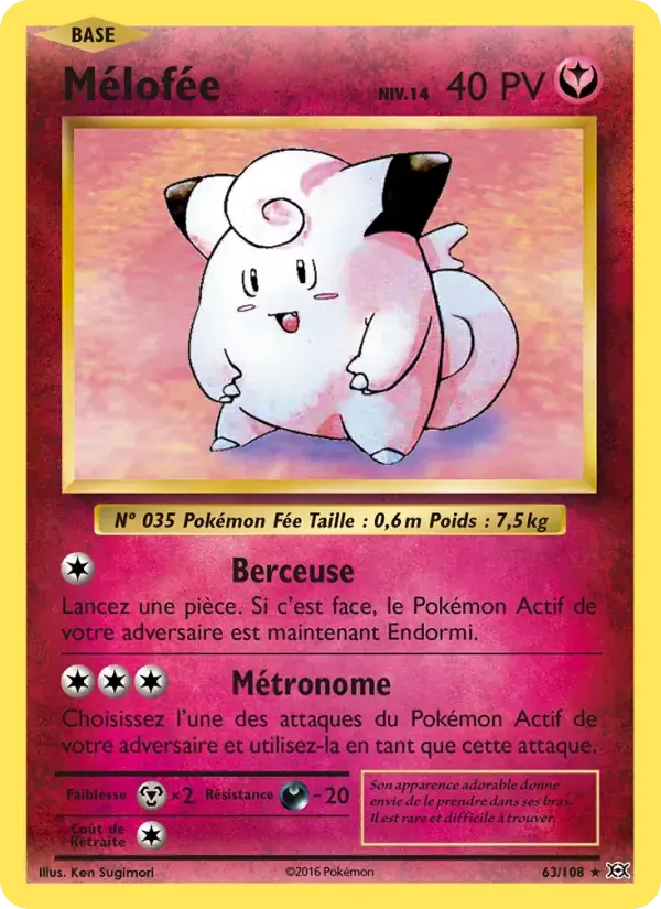 Mélofée - 63/113 - Évolutions