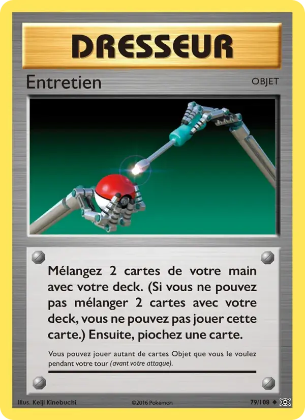 Entretien - 79/113 - Évolutions