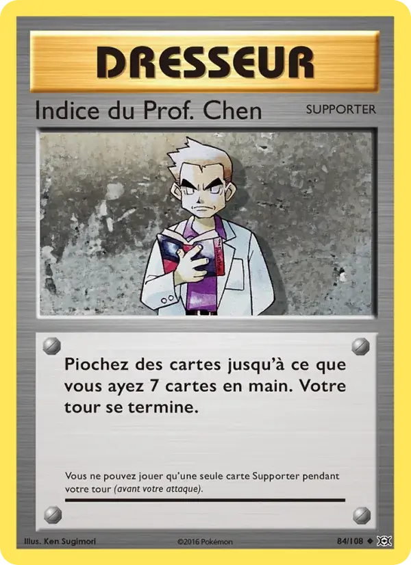Indice du Prof. Chen - 84/113 - Évolutions