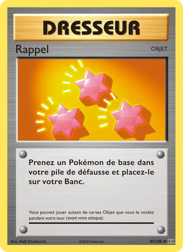 Rappel - 85/113 - Évolutions