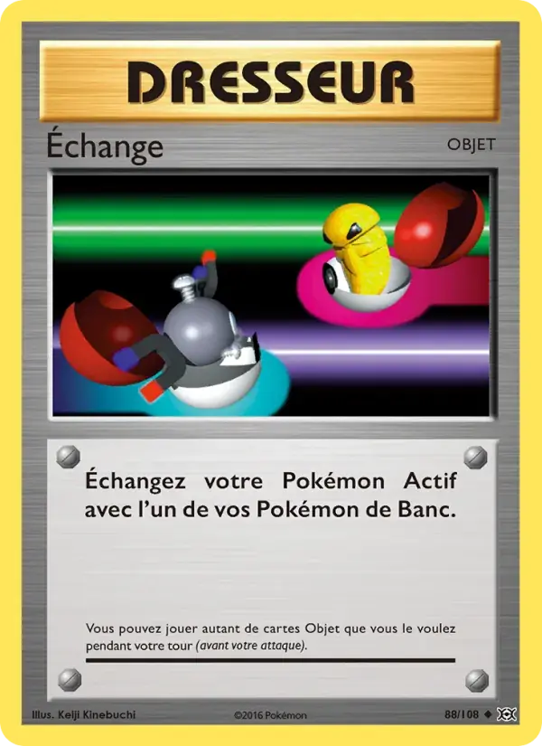 Échange - 88/113 - Évolutions
