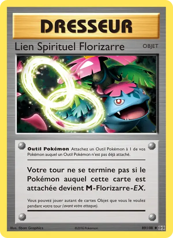 Lien Spirituel Florizarre - 89/113 - Évolutions