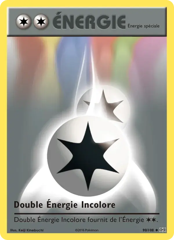 Double Énergie Incolore - 90/113 - Évolutions