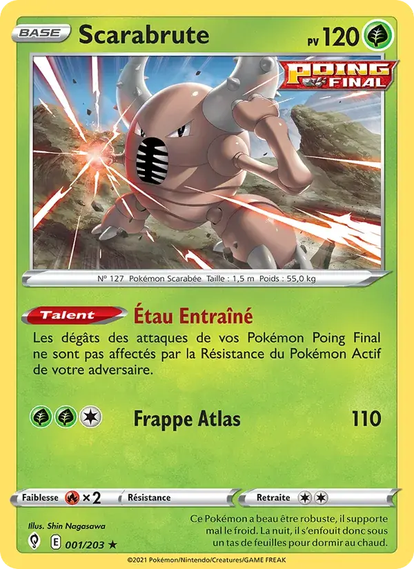 Scarabrute - 1/237 - Évolution Céleste