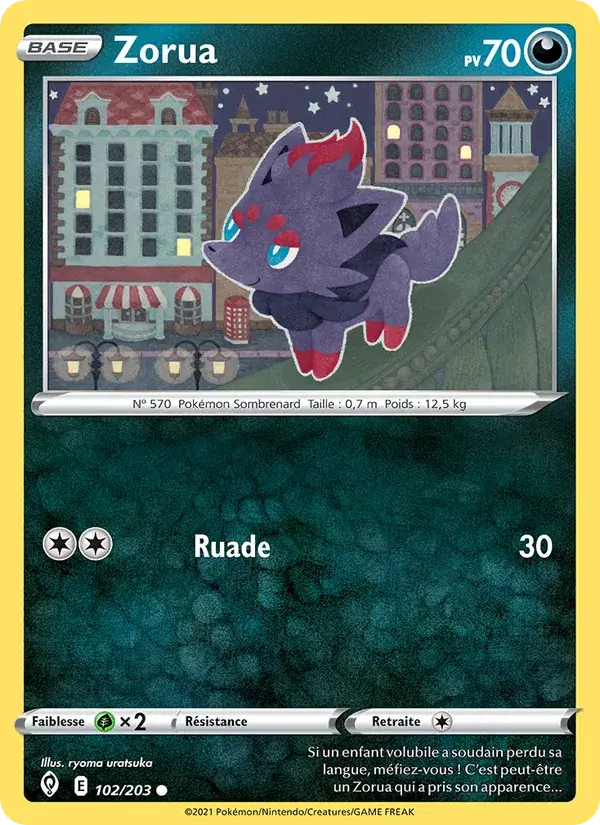 Zorua - 102/237 - Évolution Céleste