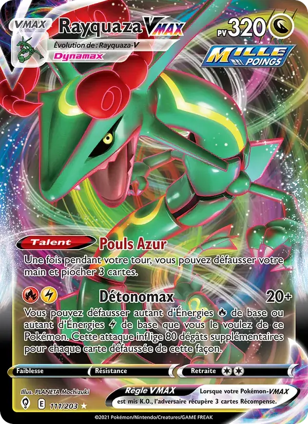 Rayquaza VMAX - 111/237 - Évolution Céleste