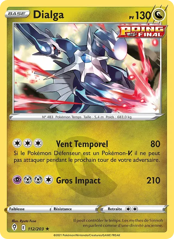Dialga - 112/237 - Évolution Céleste
