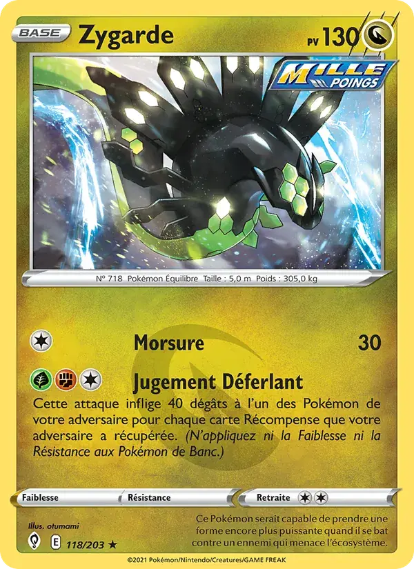 Zygarde - 118/237 - Évolution Céleste
