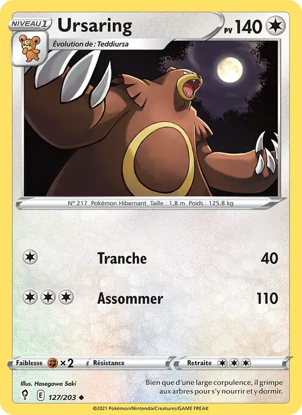 Ursaring - 127/237 - Évolution Céleste