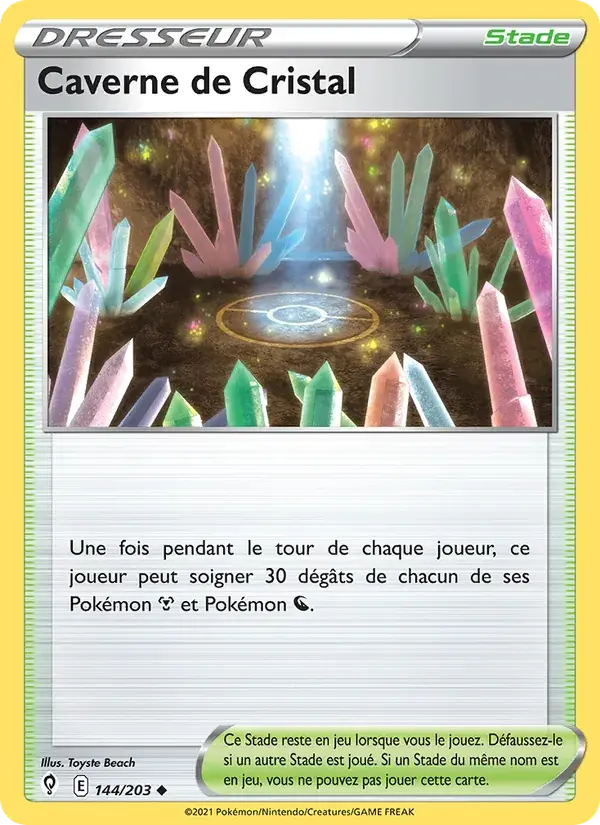 Caverne de Cristal - 144/237 - Évolution Céleste
