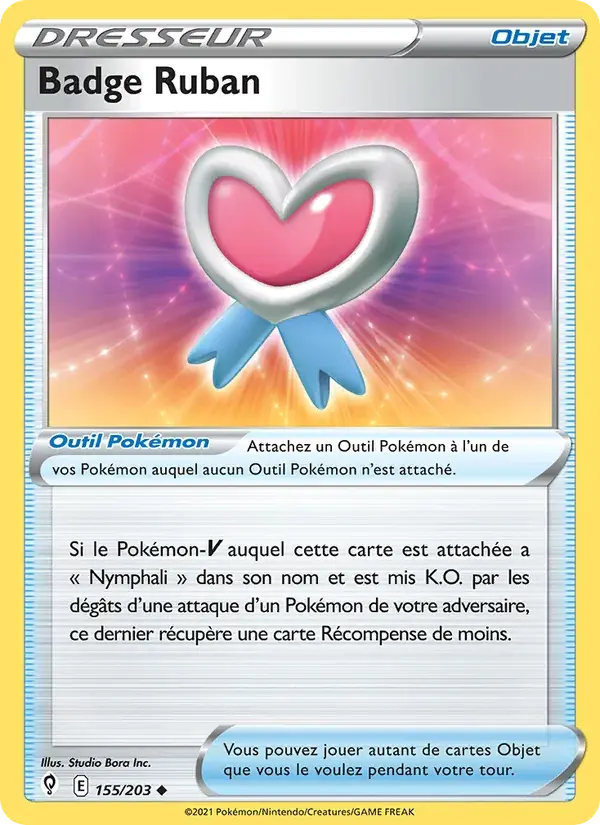 Badge Ruban - 155/237 - Évolution Céleste