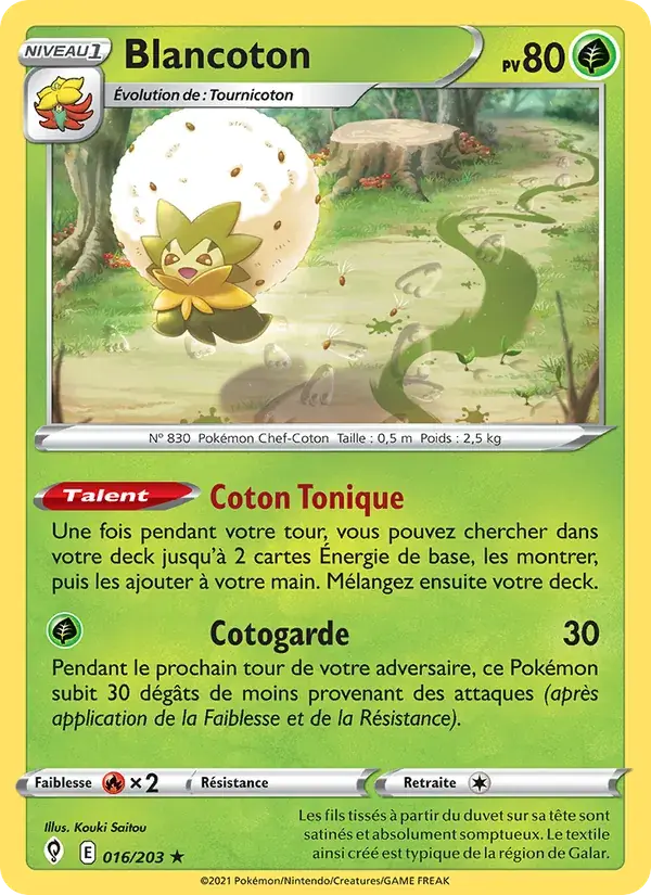 Blancoton - 16/237 - Évolution Céleste
