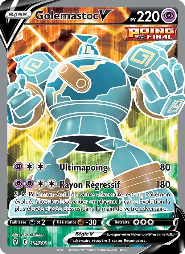 Golemastoc V - 181/237 - Évolution Céleste