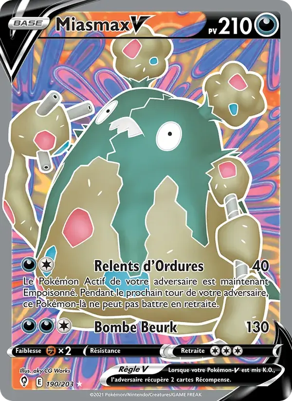 Miasmax V - 190/237 - Évolution Céleste