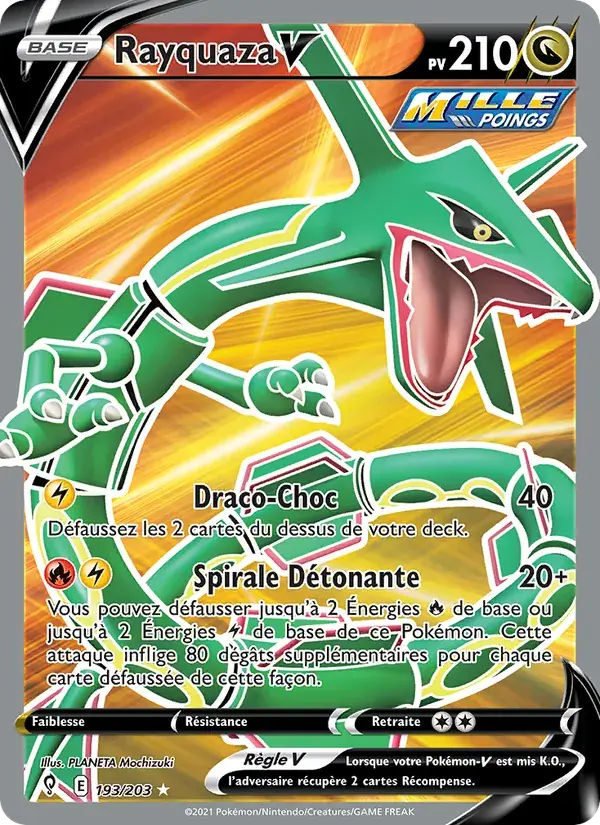 Rayquaza V - 193/237 - Évolution Céleste