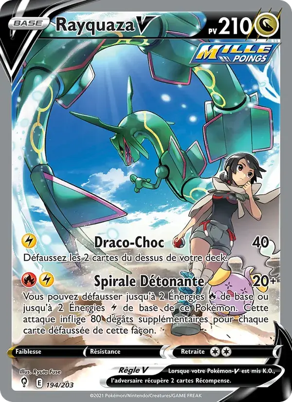 Rayquaza V - 194/237 - Évolution Céleste