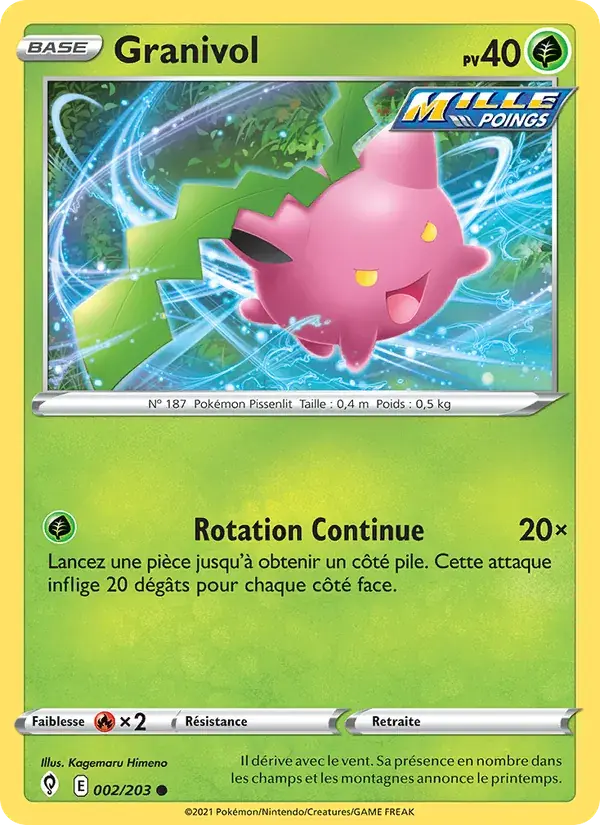 Granivol - 2/237 - Évolution Céleste