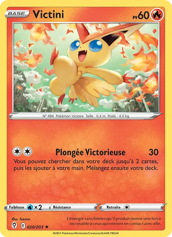 Victini - 20/237 - Évolution Céleste