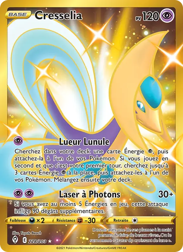 Cresselia - 228/237 - Évolution Céleste