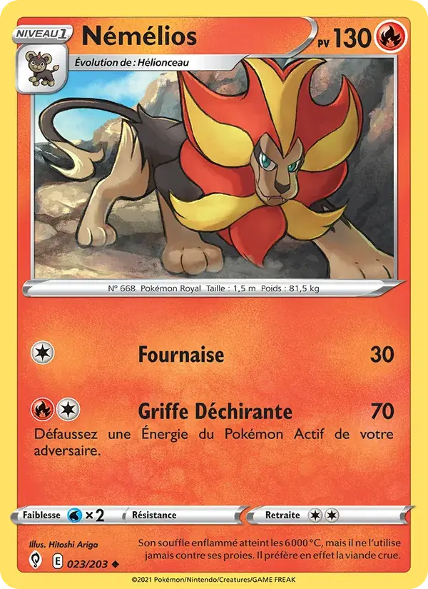 Némélios - 23/237 - Évolution Céleste