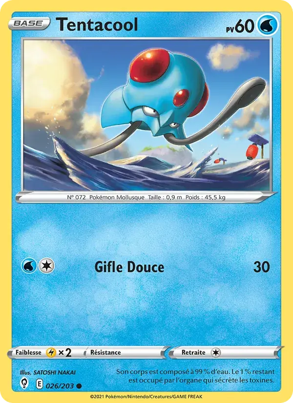 Tentacool - 26/237 - Évolution Céleste