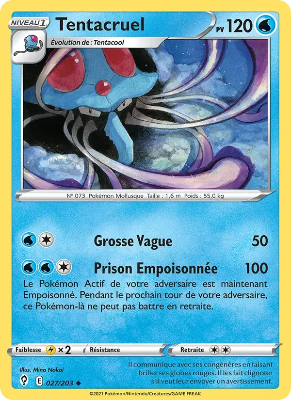 Tentacruel - 27/237 - Évolution Céleste