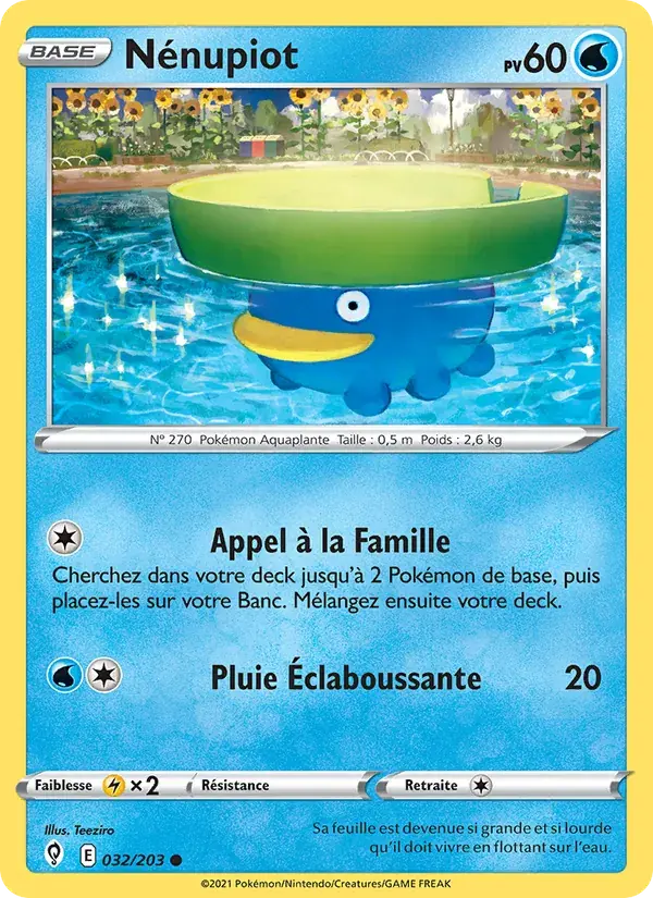 Nénupiot - 32/237 - Évolution Céleste