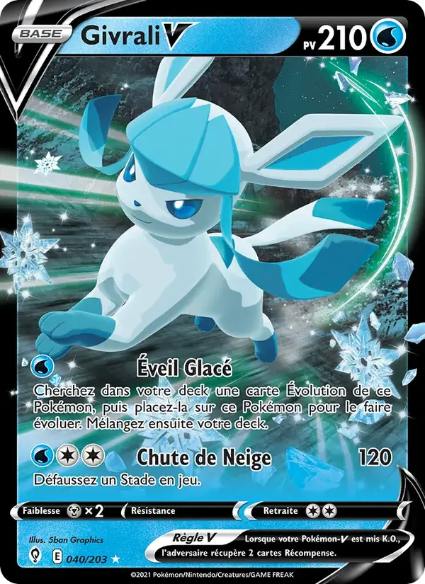 Givrali V - 40/237 - Évolution Céleste