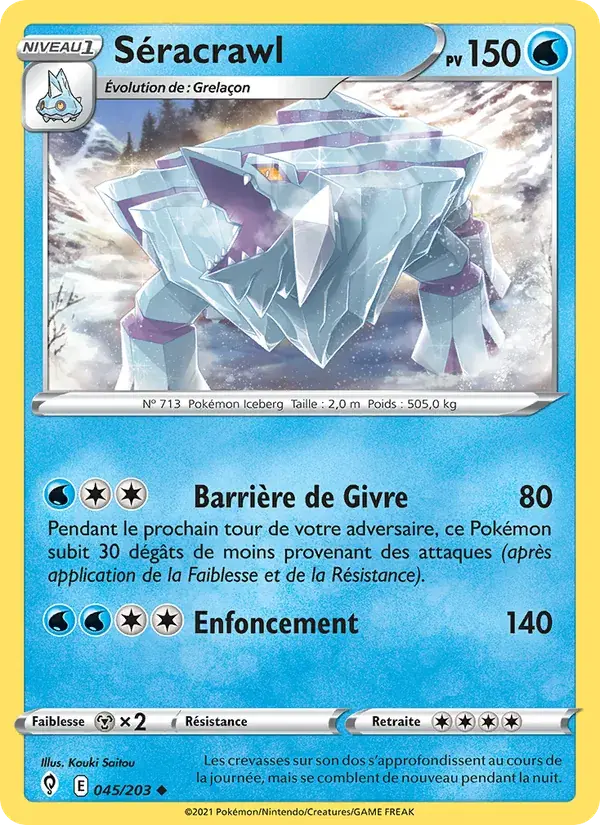 Séracrawl - 45/237 - Évolution Céleste
