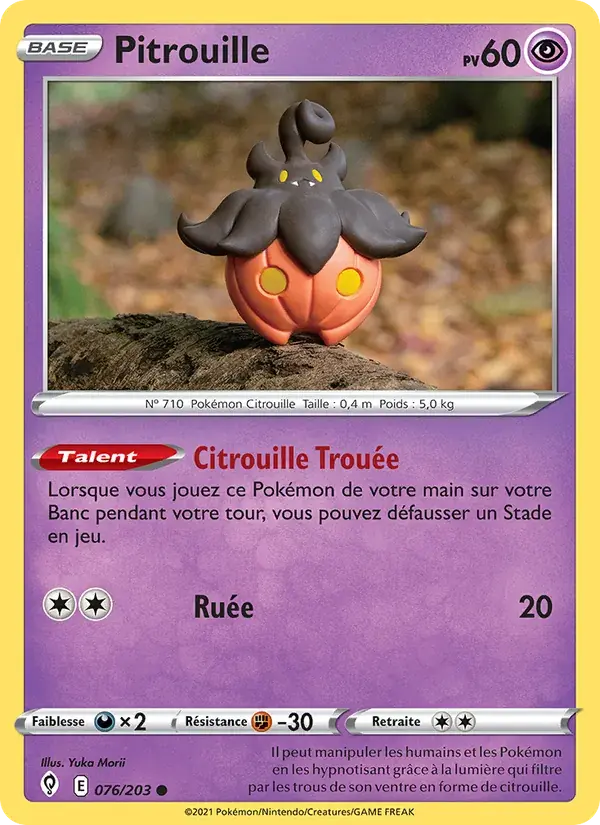 Pitrouille - 76/237 - Évolution Céleste