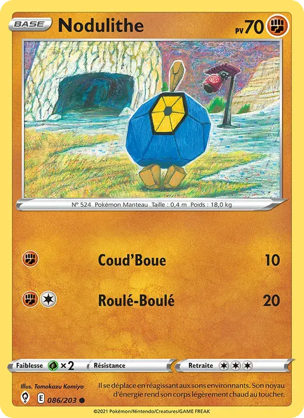 Nodulithe - 86/237 - Évolution Céleste