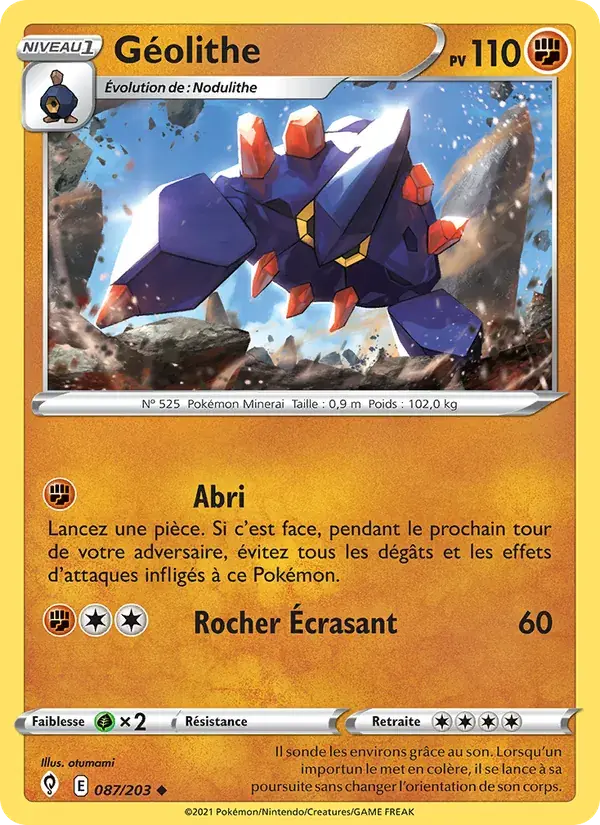 Géolithe - 87/237 - Évolution Céleste