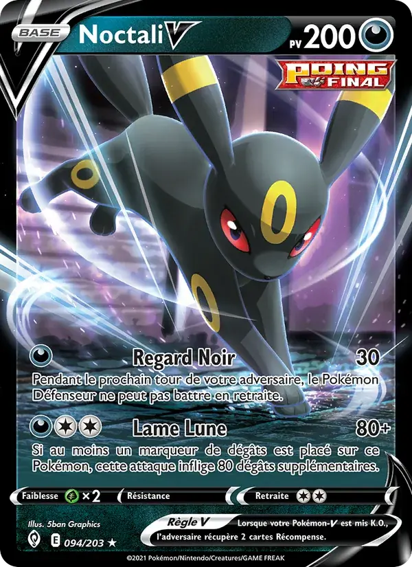 Noctali V - 94/237 - Évolution Céleste