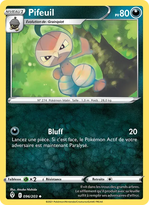 Pifeuil - 96/237 - Évolution Céleste