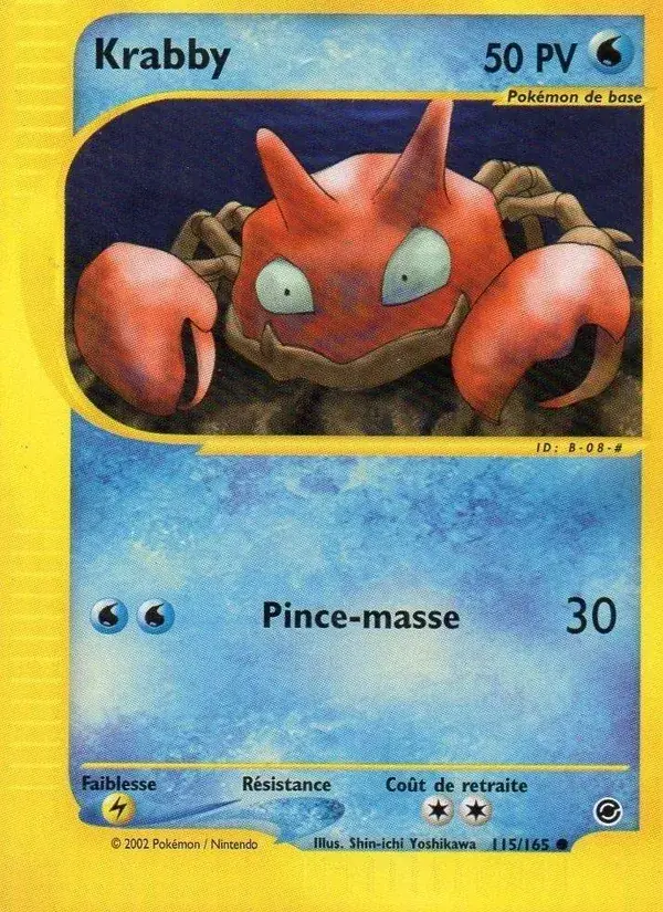 Krabby - 115/165 - Expedition