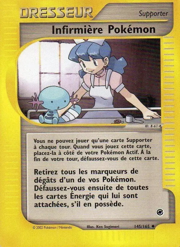 Infirmière Pokémon - 145/165 - Expedition