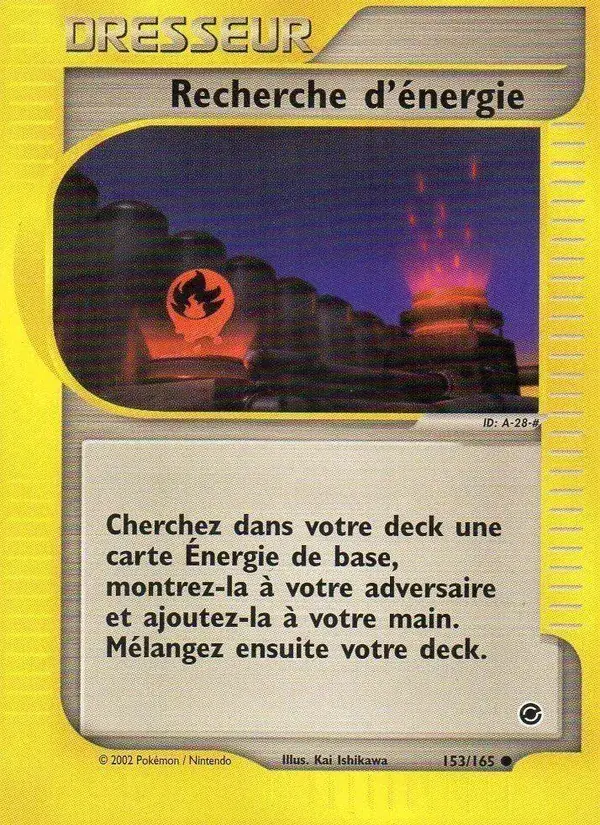 Recherche d'énergie - 153/165 - Expedition