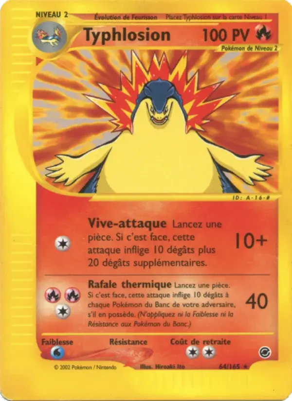 Typhlosion - 64/165 - Expedition