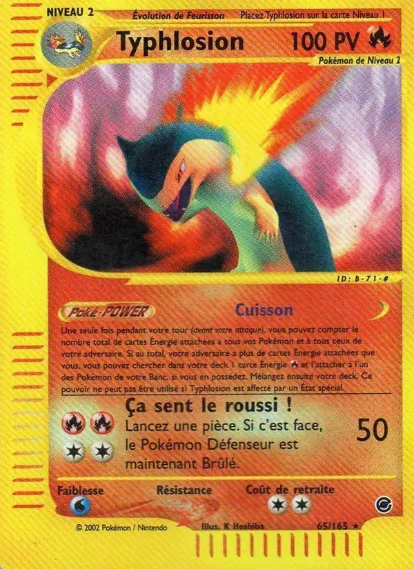 Typhlosion - 65/165 - Expedition