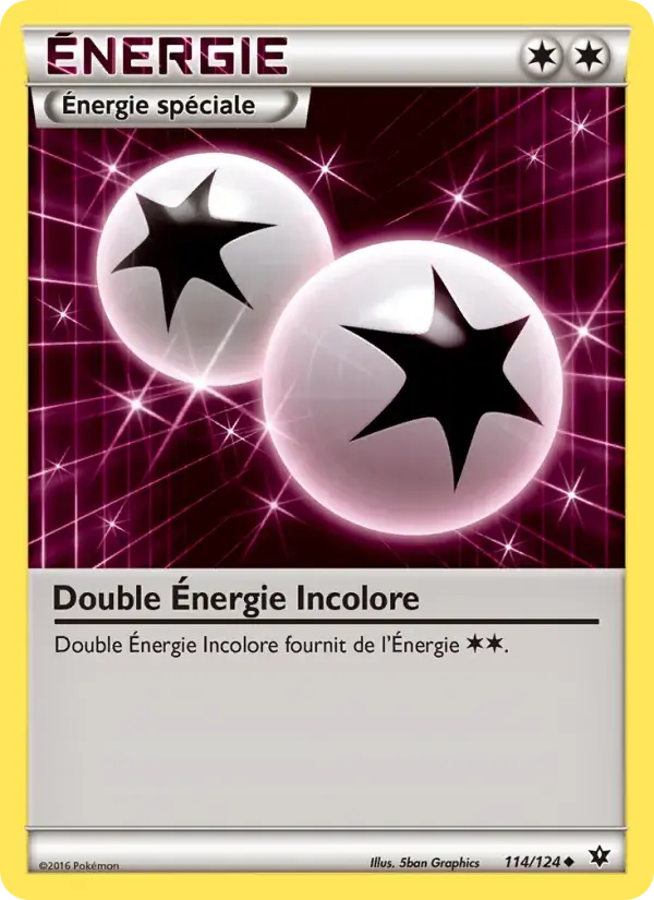 Double Énergie Incolore - 114/129 - Impact des Destins